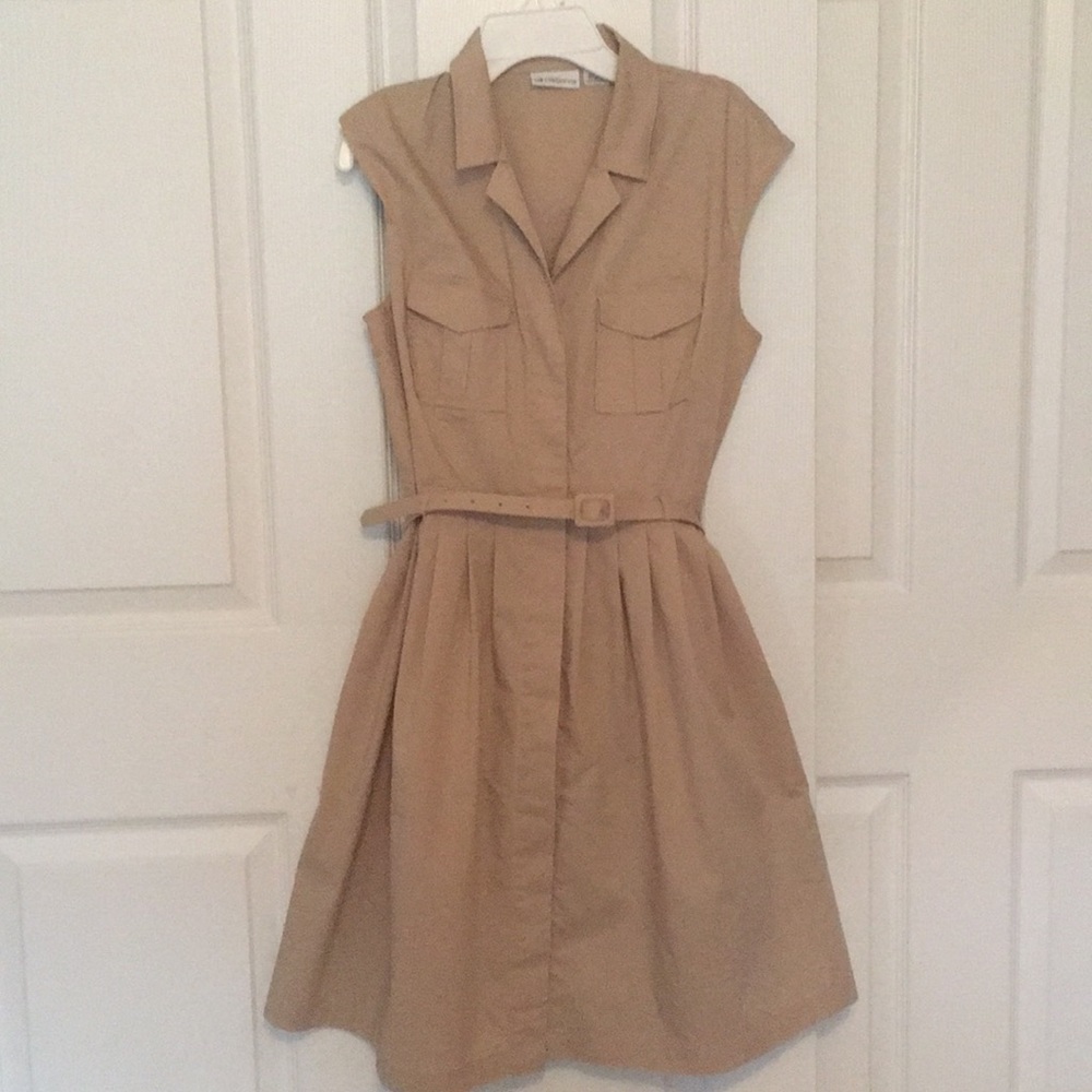 Tan Dress